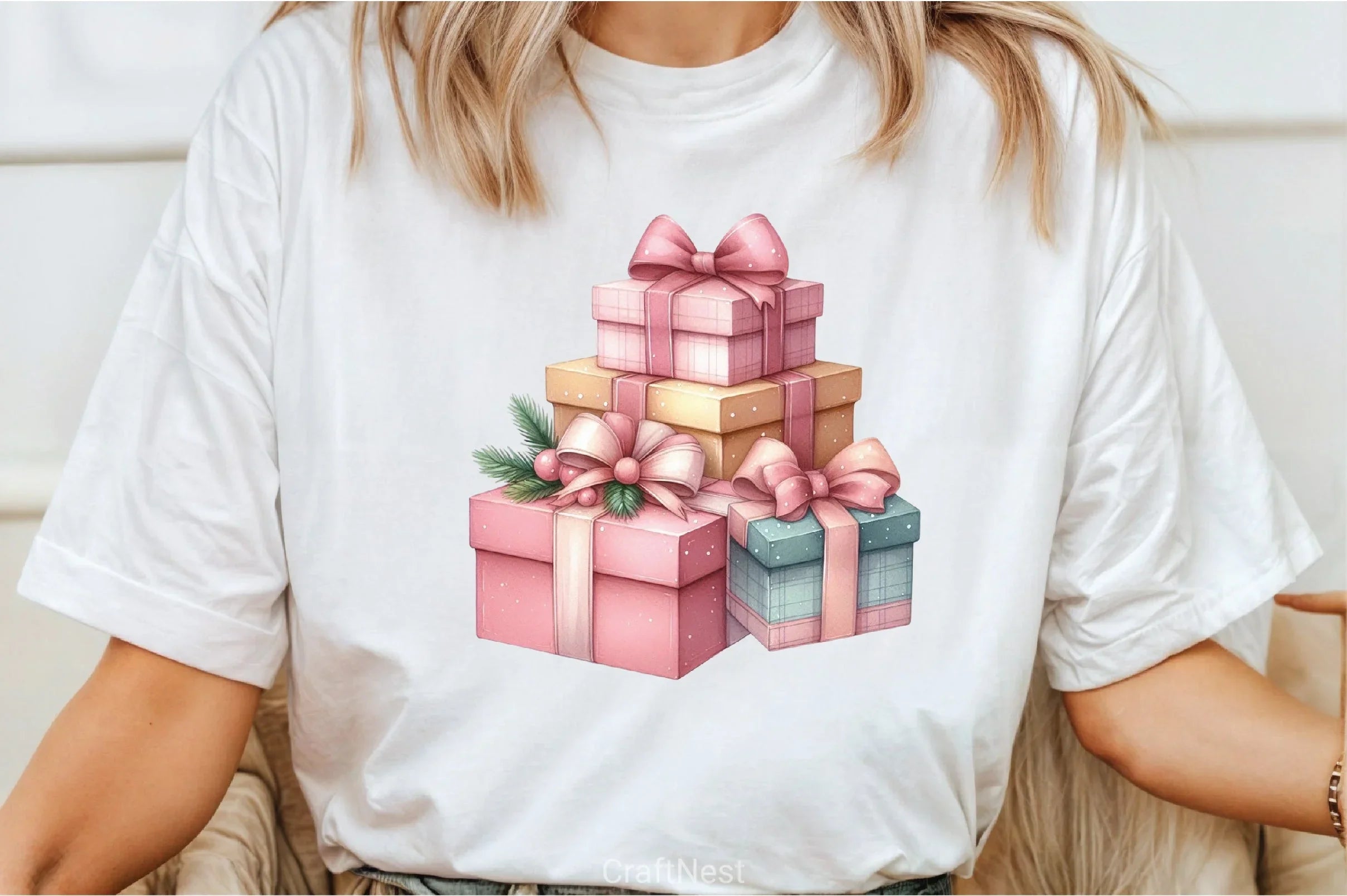 Pink Winter Clipart Bundle - CraftNest - Digital Crafting and Art