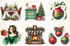 Classic Christmas Clipart Bundle 1 - CraftNest - Digital Crafting and Art