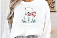 Polar Bear Christmas Clipart Bundle 2 - CraftNest - Digital Crafting and Art