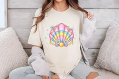 Clam Pearl Summer Clipart Bundle - CraftNest - Digital Crafting and Art