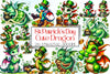 Cute Dragon St. Patrick's Day Clipart Bundle