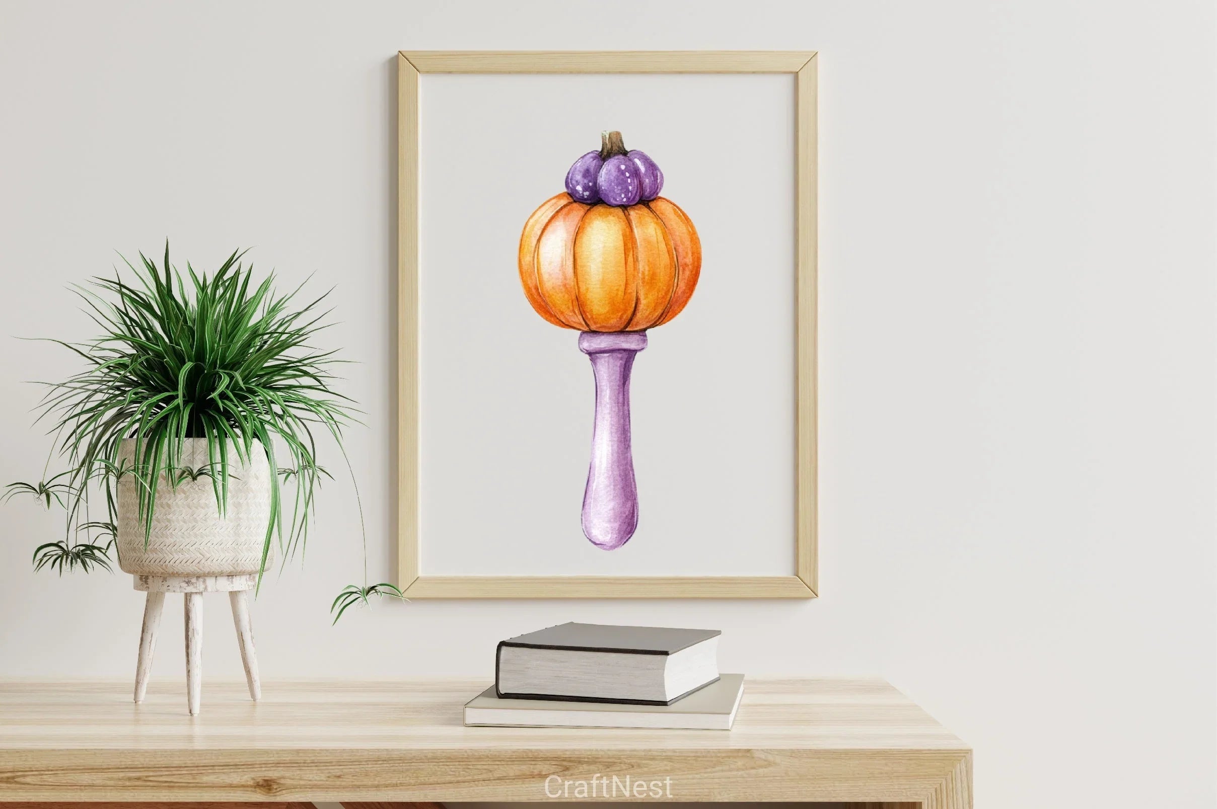 Halloween Baby Shower Clipart Bundle - CraftNest - Digital Crafting and Art