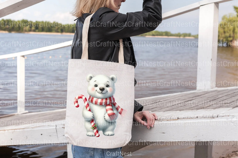 Polar Bear Clipart Bundle 7 - CraftNest - Digital Crafting and Art