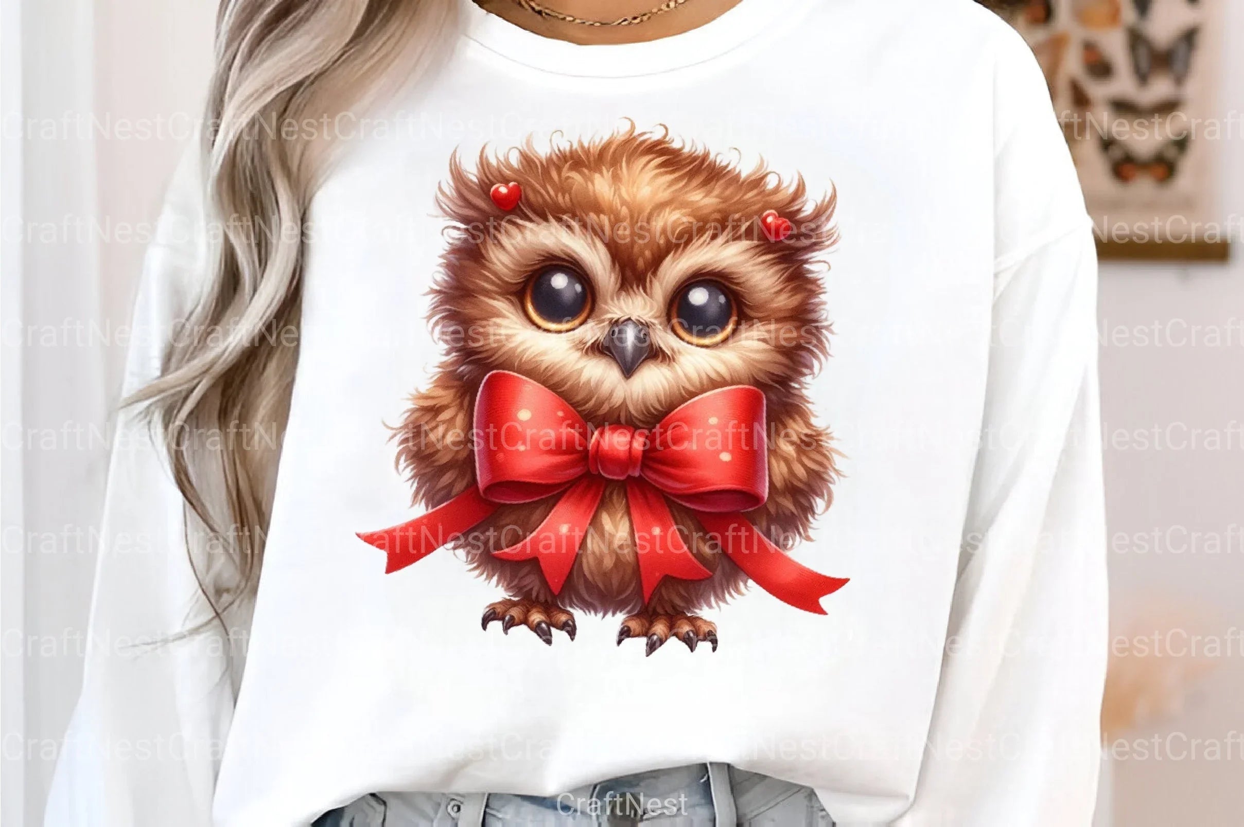 Cute Baby Owl Clipart Bundle - CraftNest - Digital Crafting and Art