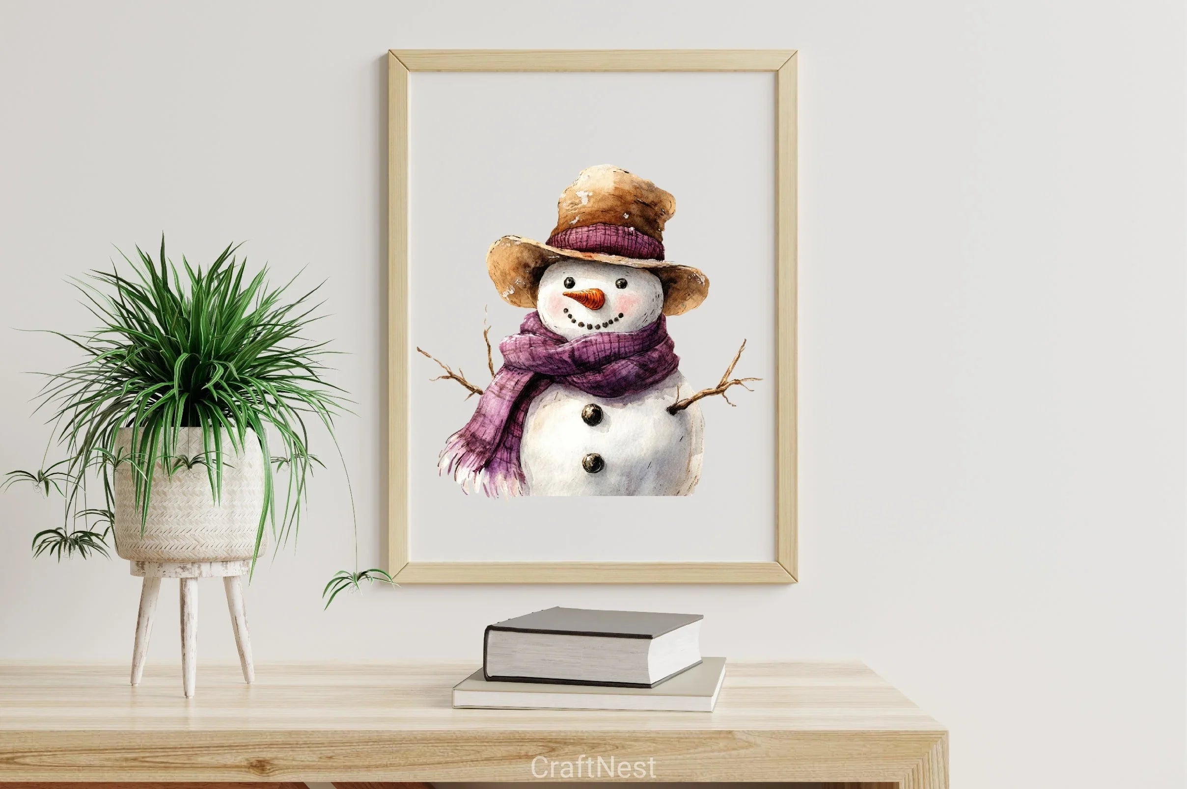 Christmas Snowman Clipart Bundle 15 - CraftNest - Digital Crafting and Art
