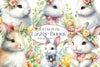 Easter Bunny Clipart Bundle 9