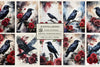 Ravens & Roses Junk Journal Papers
