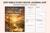 Bible Study Notes Journal
