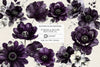 Purple & Silver Botanicals Clipart