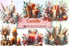 Candle Clipart Bundle