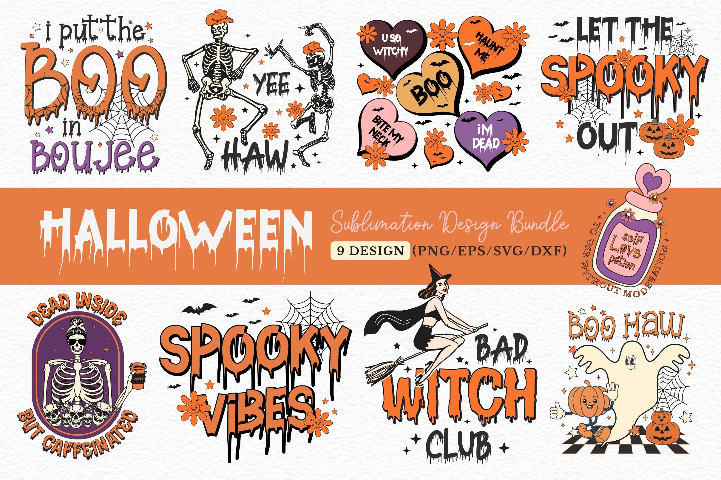 Halloween Design SVG Bundle 7