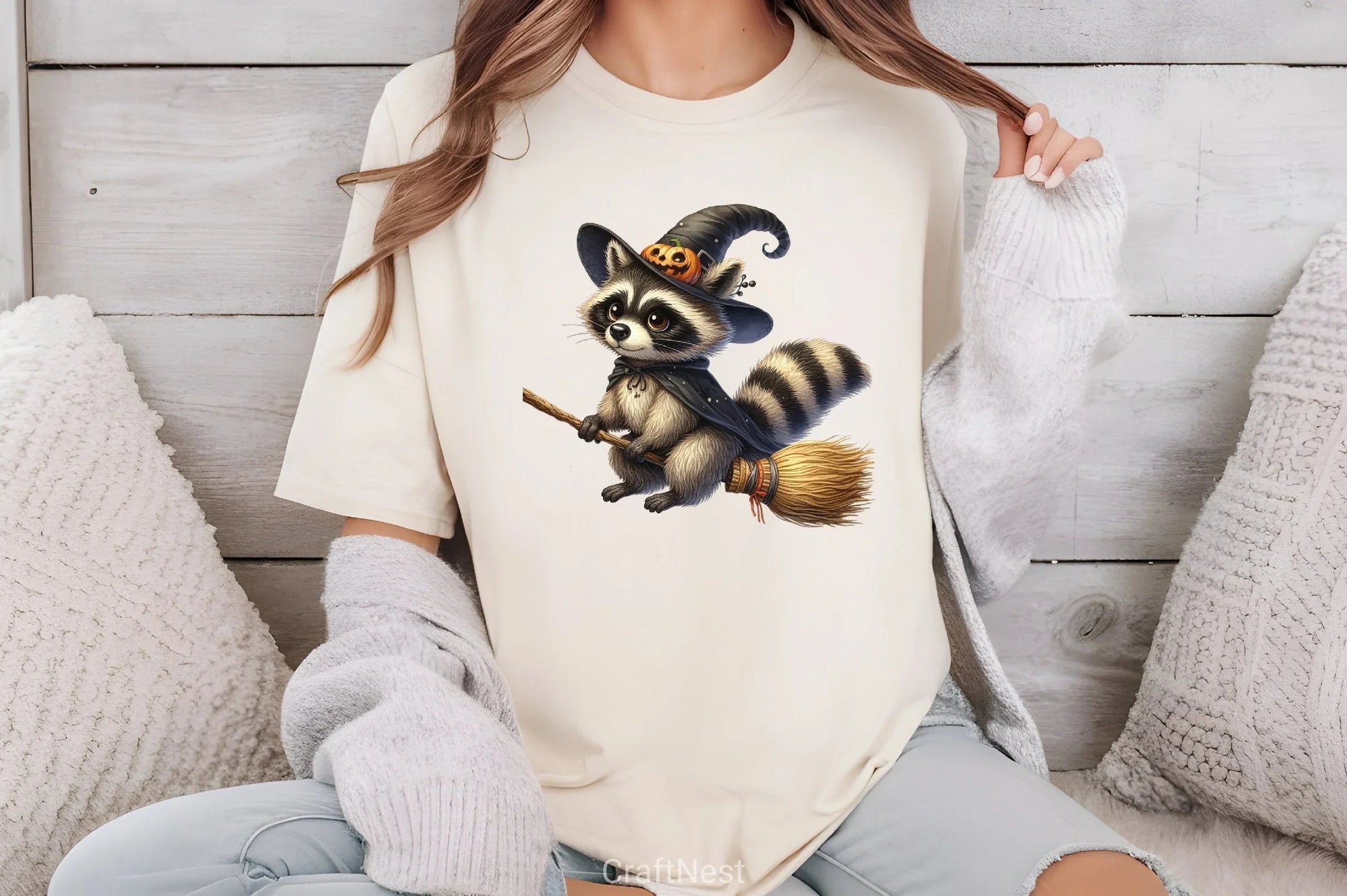Halloween Raccoon Clipart Bundle 7 - CraftNest - Digital Crafting and Art