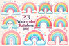 Rainbow Clipart Bundle 1