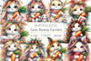 Bunny Carrots Clipart Bundle