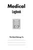 Medical Logbook KDP Planner