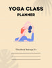 Yoga Class Planner