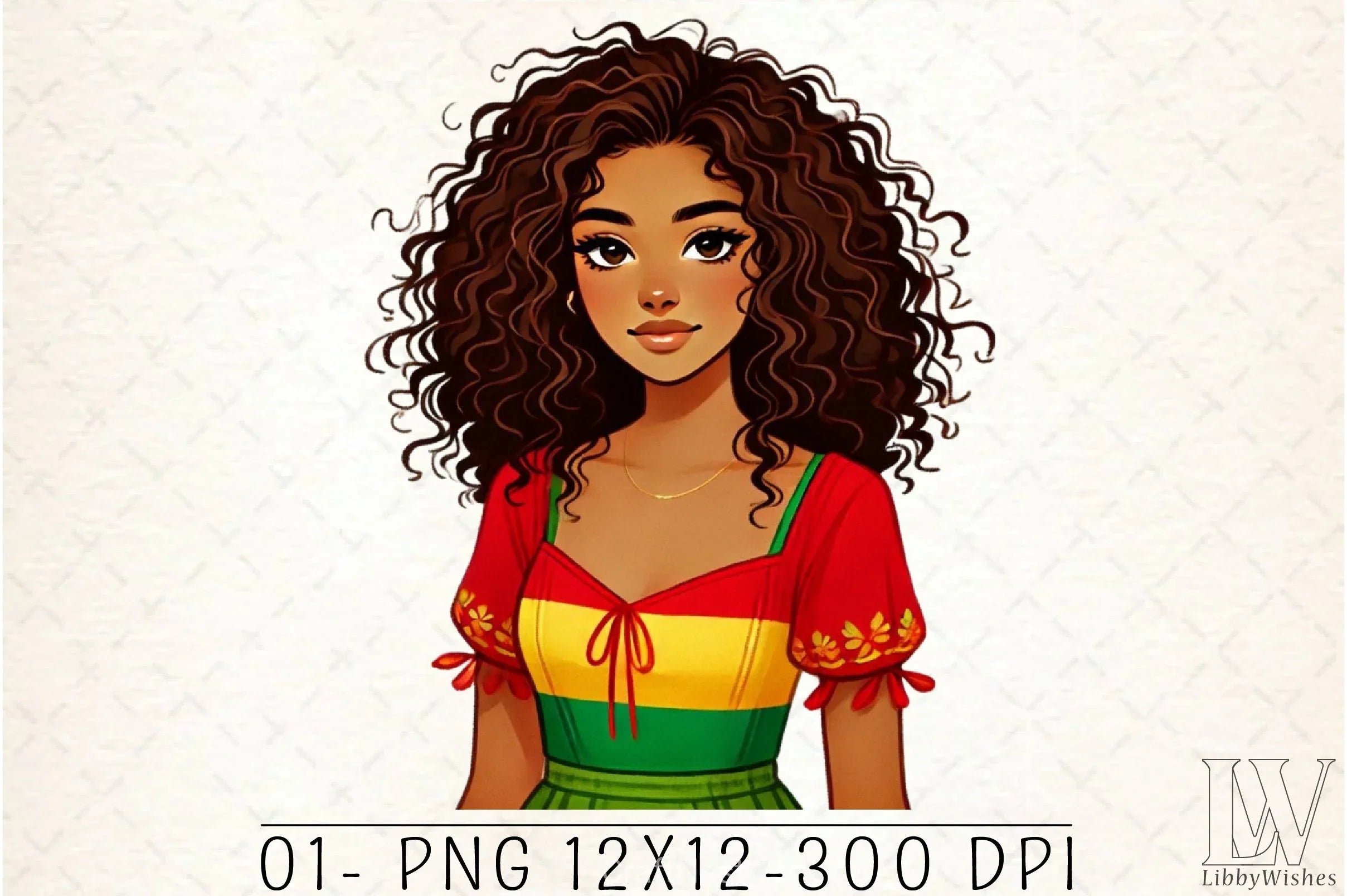 Black History Month Girl Clipart Bundle 2 - CraftNest - Digital Crafting and Art