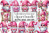 Valentine Gnome Clipart Bundle
