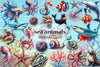 Sea Animals Clipart Bundle