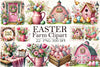 Easter Farm Clipart Bundle