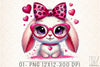 Valentine Bunny Clipart Bundle