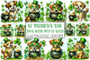 St Patrick's Day Dog Clipart Bundle