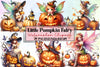 Little Pumpkin Fairy Clipart Bundle