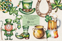 St Patricks Clipart - CraftNest - Digital Crafting and Art