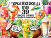 Tropical Beach Cocktails