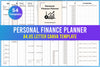 Editable Personal Finance Planner