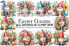 Easter Gnome Clipart Bundle