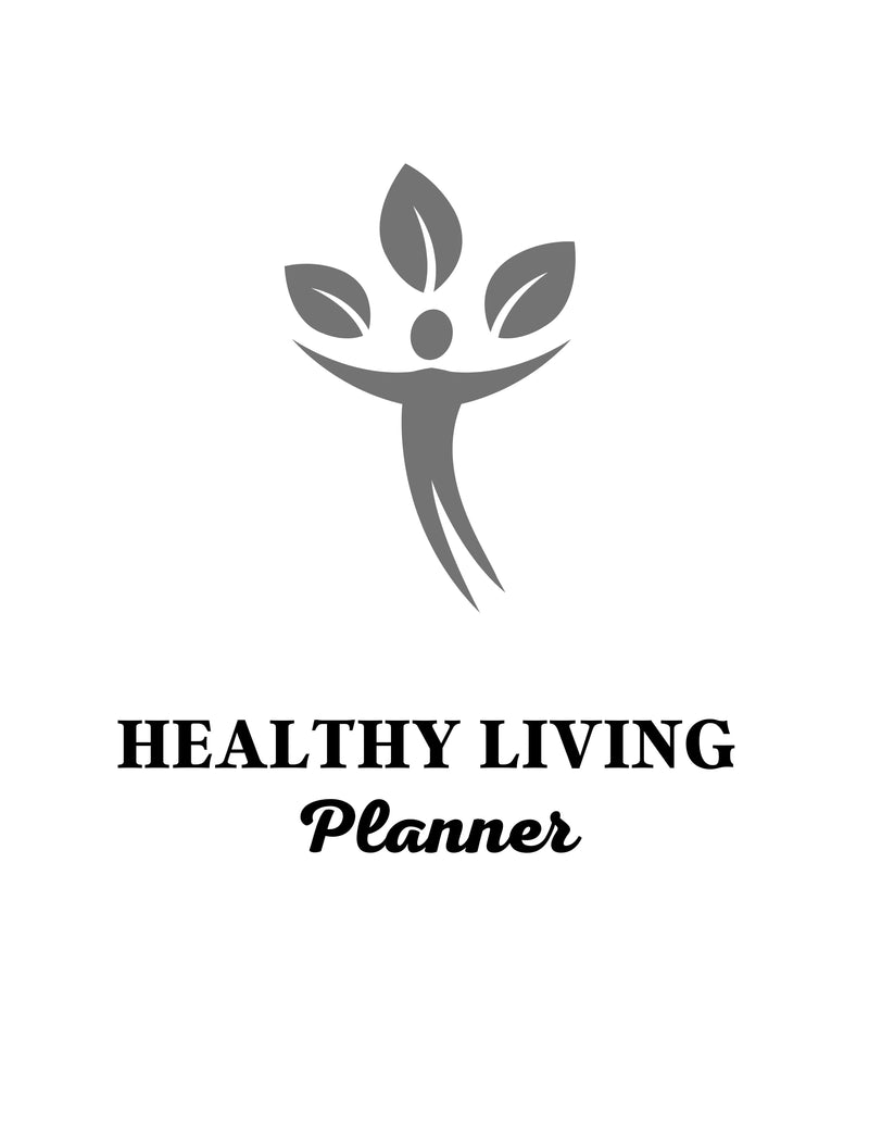 Healthy Living Planner KDP Planner - CraftNest - Digital Crafting and Art