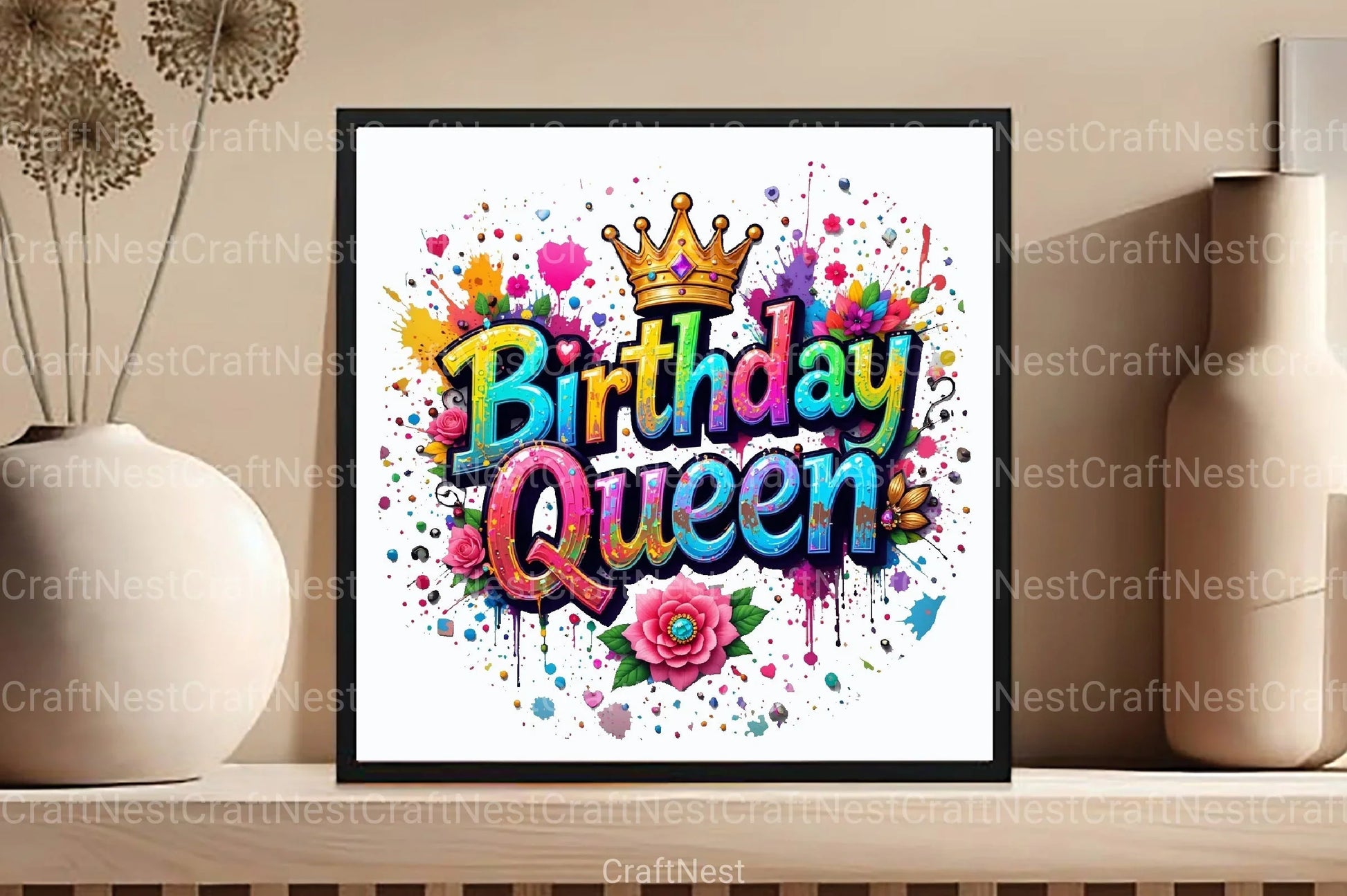 Birthday Queen Clipart Bundle 19 - CraftNest - Digital Crafting and Art