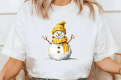 Christmas Snowman Clipart Bundle 14 - CraftNest - Digital Crafting and Art