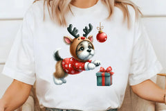 Funny Christmas Dog Clipart Bundle - CraftNest - Digital Crafting and Art