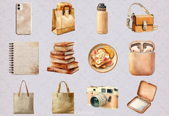 Daily Essentials Clipart Bundle - CraftNest - Digital Crafting and Art