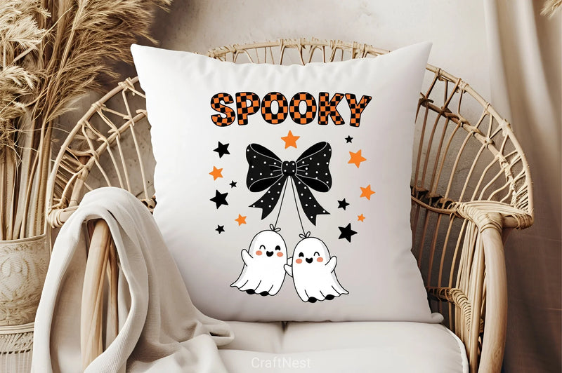 Coquette Halloween Ghost Cherry Clipart Bundle - CraftNest - Digital Crafting and Art