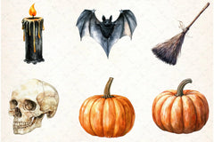 Vintage Halloween Clipart Bundle 15 - CraftNest - Digital Crafting and Art