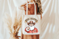 Merry Christmas Cowboy Santa Clipart Bundle - CraftNest - Digital Crafting and Art