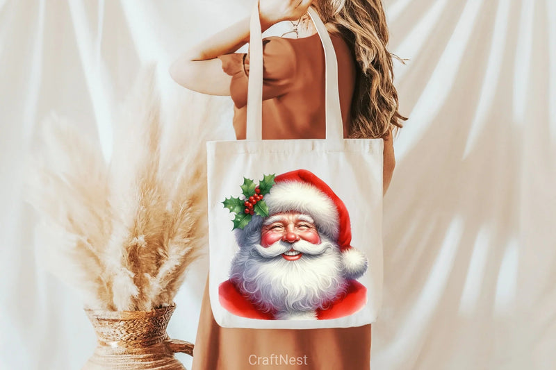 Santa Claus Clipart Bundle 7 - CraftNest - Digital Crafting and Art