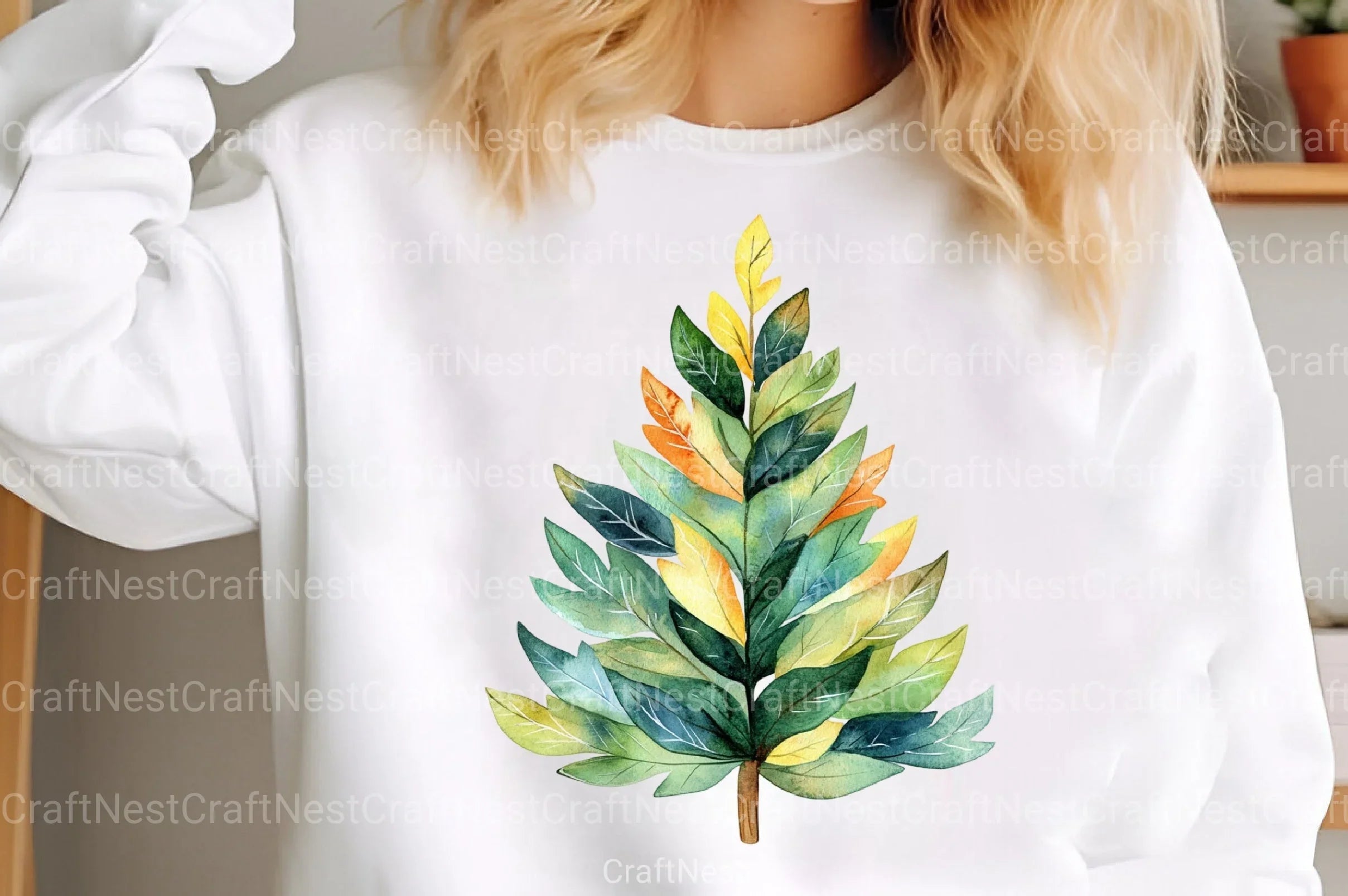 Whimsical Christmas Tree Clipart Bundle 8 - CraftNest - Digital Crafting and Art