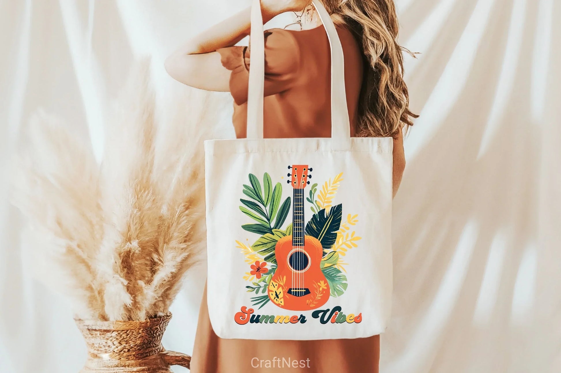 Summer Vibes Guitar Clipart Bundle 1 - CraftNest - Digital Crafting and Art