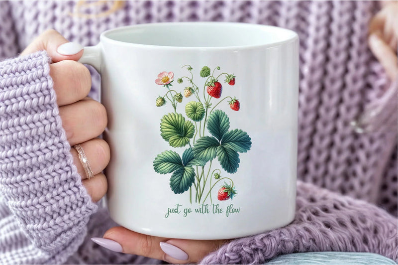 Strawberry Bush Clipart Bundle - CraftNest - Digital Crafting and Art