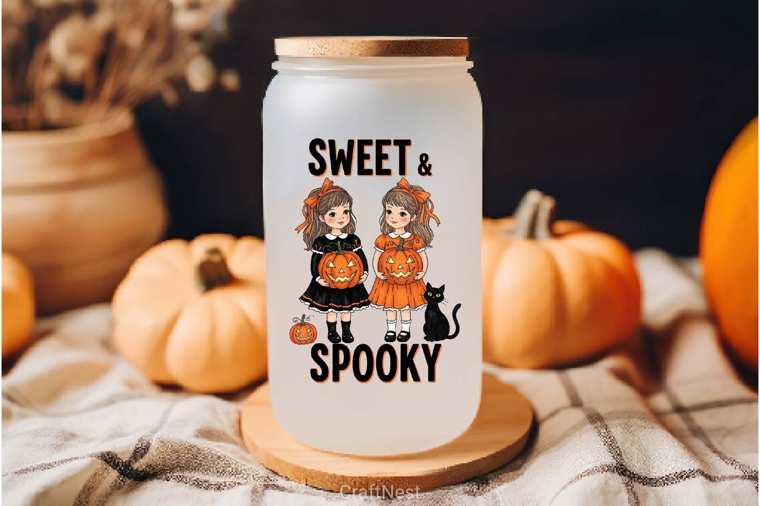 Vintage Halloween Clipart Bundle 4