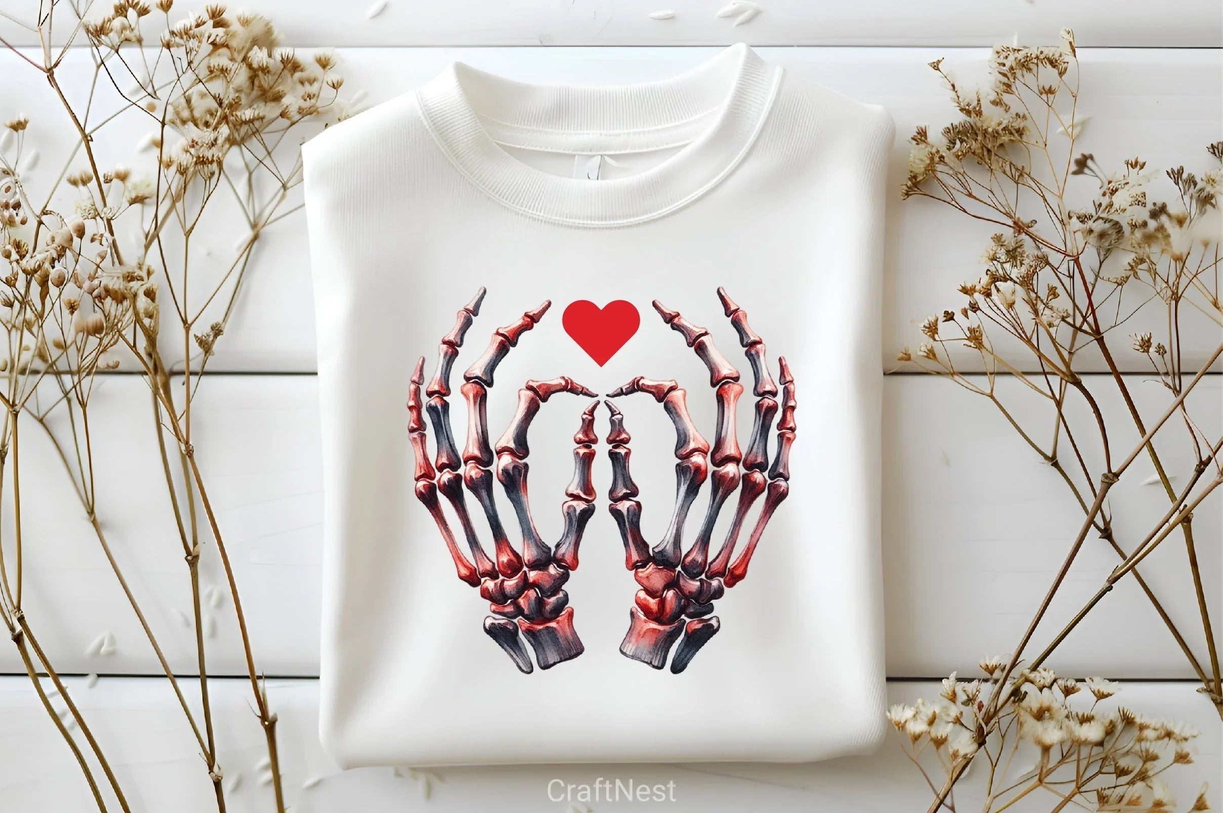 Valentine Skeleton Clipart Bundle 5 - CraftNest - Digital Crafting and Art