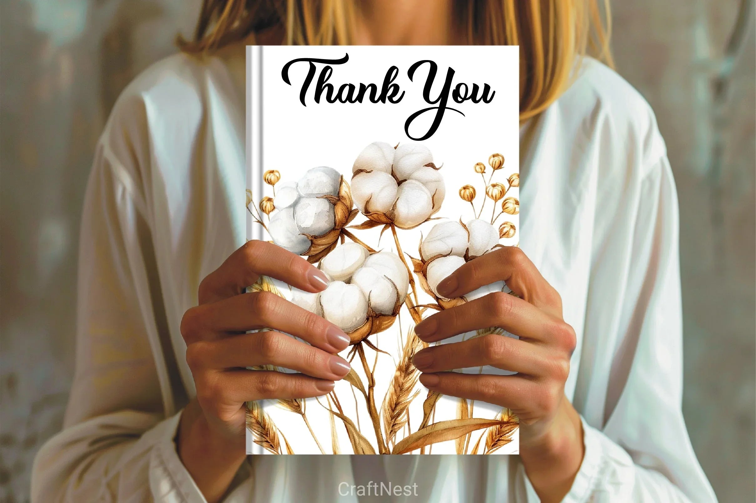 Cotton Branches Clipart Bundle - CraftNest - Digital Crafting and Art