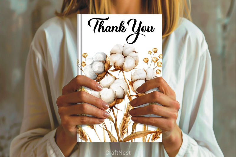 Cotton Branches Clipart Bundle - CraftNest - Digital Crafting and Art