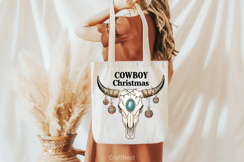 Western Christmas Clipart Bundle 6 - CraftNest - Digital Crafting and Art