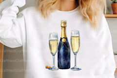 Whimsical Christmas Cute Holiday Illustrations Clipart Bundle - CraftNest - Digital Crafting and Art