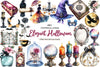 Elegant Halloween Clipart Bundle